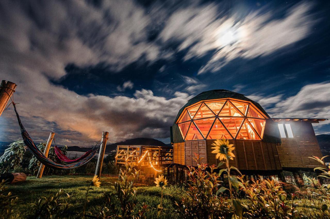 Los Nopales Glamping Sáchica Exteriér fotografie