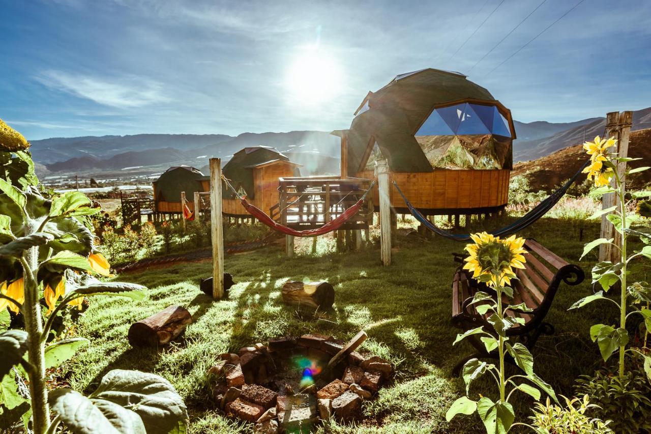 Los Nopales Glamping Sáchica Exteriér fotografie