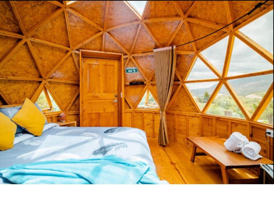 Los Nopales Glamping Sáchica Exteriér fotografie