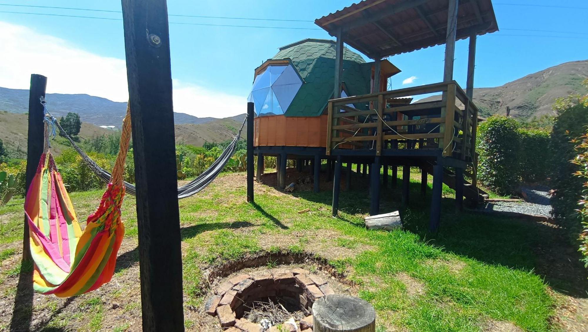 Los Nopales Glamping Sáchica Exteriér fotografie