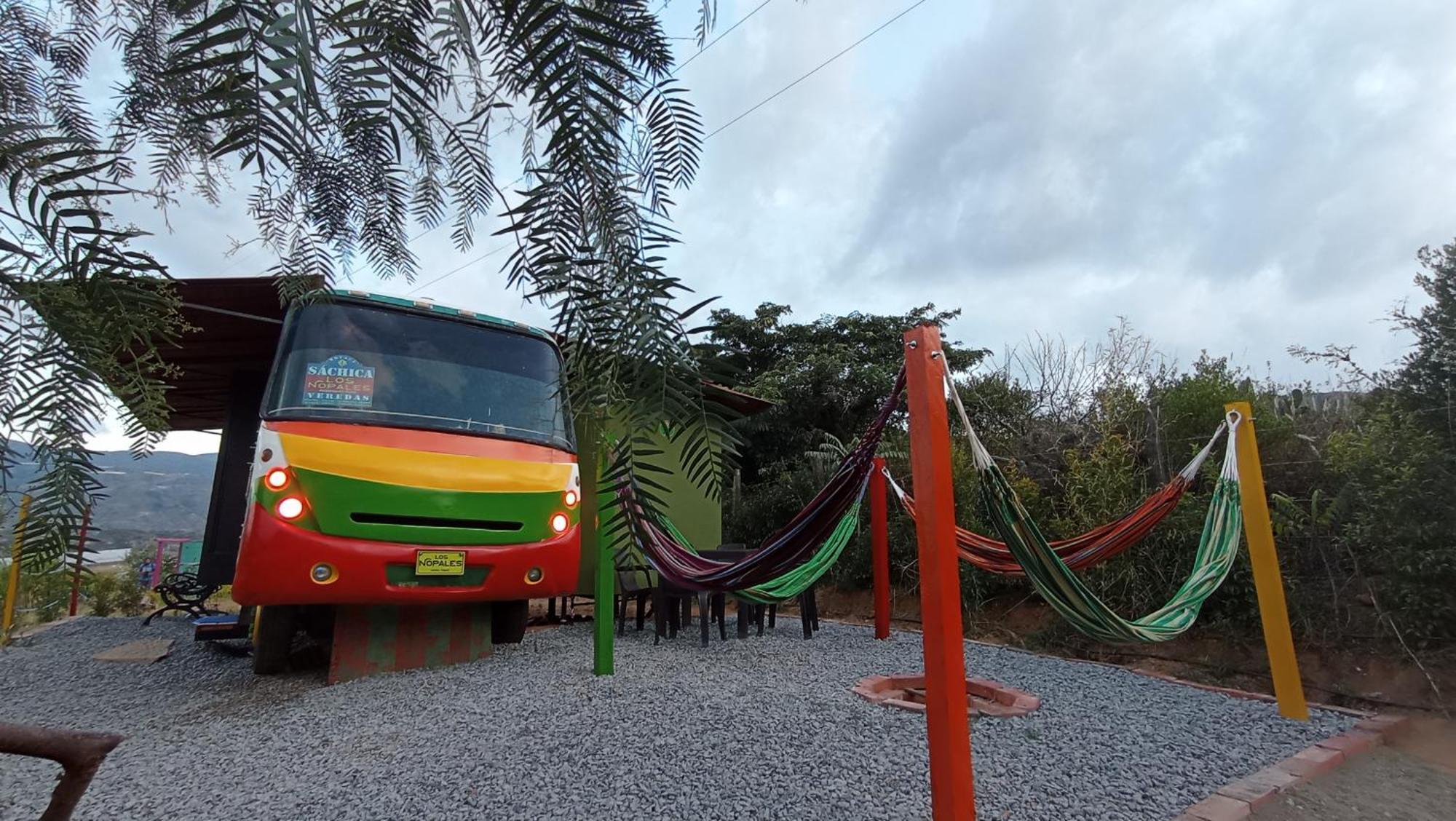 Los Nopales Glamping Sáchica Exteriér fotografie