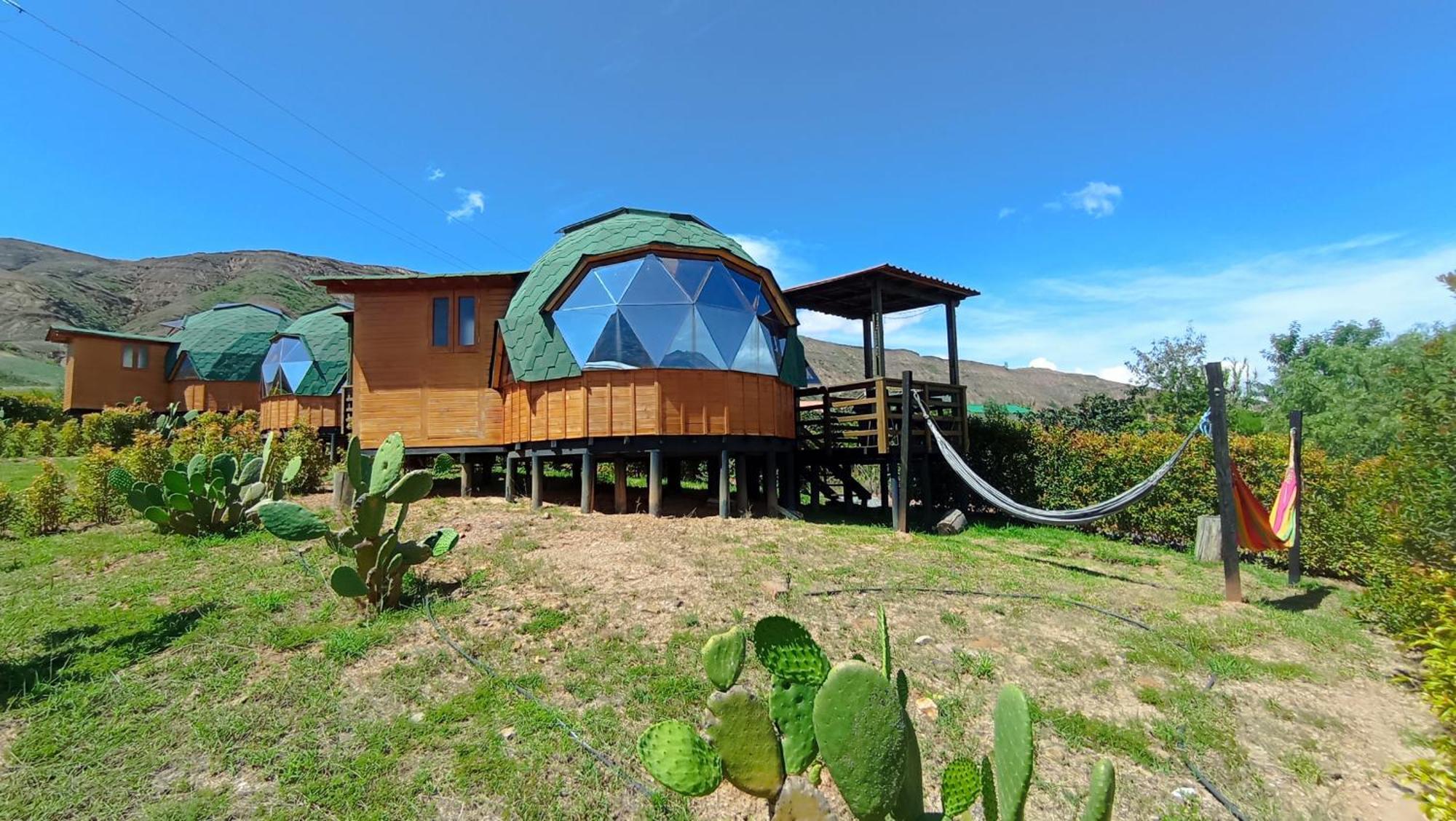 Los Nopales Glamping Sáchica Exteriér fotografie