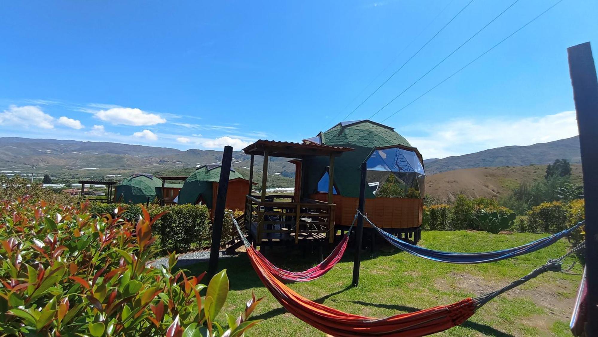 Los Nopales Glamping Sáchica Exteriér fotografie